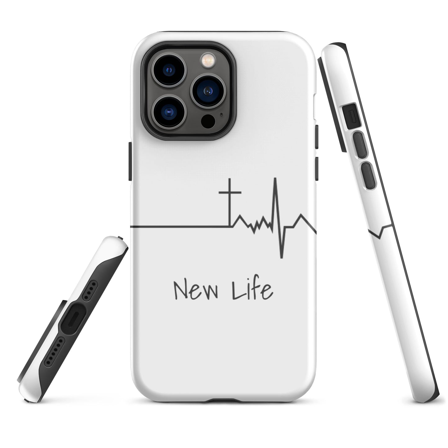 Christian New Life - Tough iPhone case for iPhone 11 Pro Max & Mini, 12 Pro Max & Mini, 13 Pro Max & Mini, 14 Pro Max & Mini - Creation Awaits