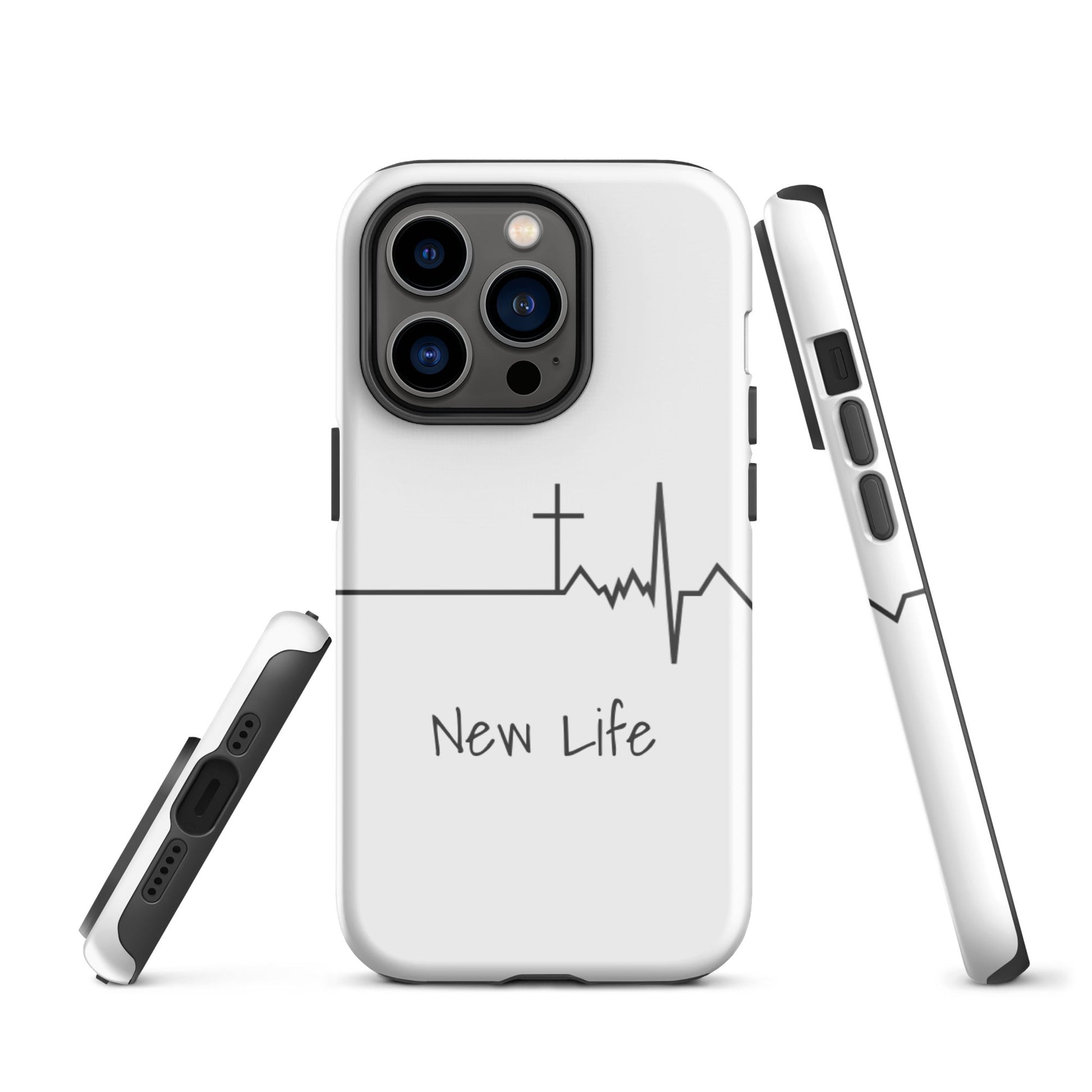 Christian New Life - Tough iPhone case for iPhone 11 Pro Max & Mini, 12 Pro Max & Mini, 13 Pro Max & Mini, 14 Pro Max & Mini - Creation Awaits