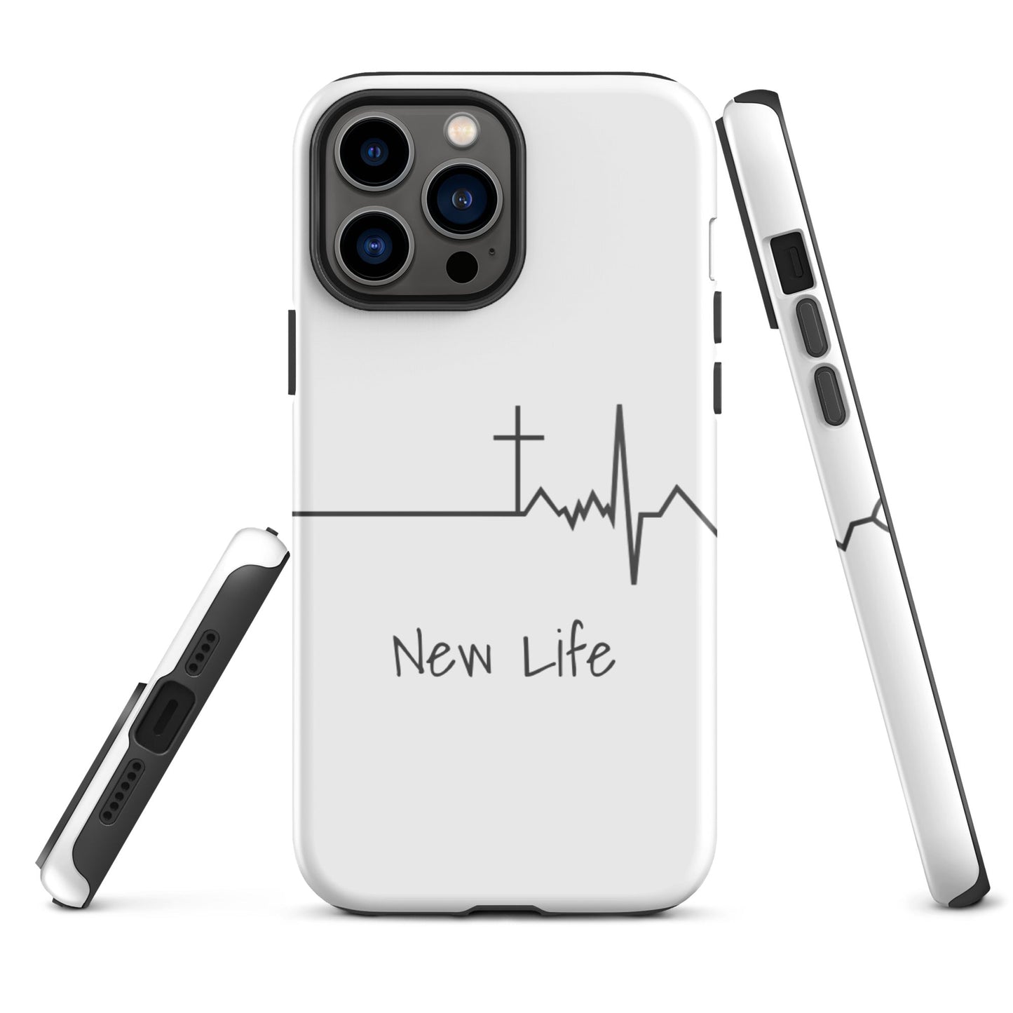 Christian New Life - Tough iPhone case for iPhone 11 Pro Max & Mini, 12 Pro Max & Mini, 13 Pro Max & Mini, 14 Pro Max & Mini - Creation Awaits