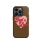 God is Love - Chocolate - Tough iPhone case for iPhone 11 Pro Max & Mini, 12 Pro Max & Mini, 13 Pro Max & Mini, 14 Pro Max & Mini - Creation Awaits