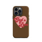 God is Love - Chocolate - Tough iPhone case for iPhone 11 Pro Max & Mini, 12 Pro Max & Mini, 13 Pro Max & Mini, 14 Pro Max & Mini - Creation Awaits