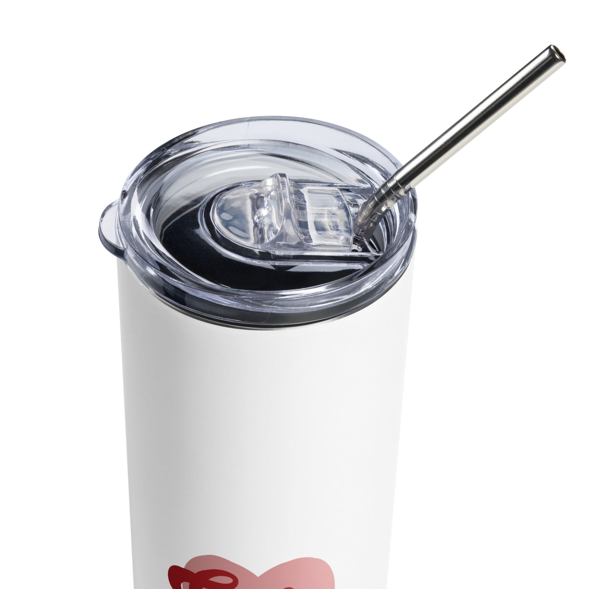 God is Love - Stainless steel tumbler - Creation Awaits