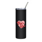 God is Love - Stainless steel tumbler - Creation Awaits