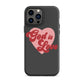 God is Love - Tough iPhone case for iPhone 11 Pro Max & Mini, 12 Pro Max & Mini, 13 Pro Max & Mini, 14 Pro Max & Mini - Creation Awaits