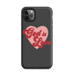 God is Love - Tough iPhone case for iPhone 11 Pro Max & Mini, 12 Pro Max & Mini, 13 Pro Max & Mini, 14 Pro Max & Mini - Creation Awaits