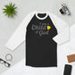 I am a Child of God - 3/4 sleeve raglan shirt - Creation Awaits