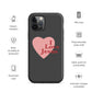 I Love Jesus - Charcoal - Tough iPhone case for iPhone 11 Pro Max & Mini, 12 Pro Max & Mini, 13 Pro Max & Mini, 14 Pro Max & Mini - Creation Awaits