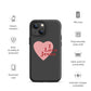 I Love Jesus - Charcoal - Tough iPhone case for iPhone 11 Pro Max & Mini, 12 Pro Max & Mini, 13 Pro Max & Mini, 14 Pro Max & Mini - Creation Awaits