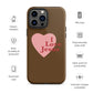 I Love Jesus - Chocolate - Tough iPhone case for iPhone 11 Pro Max & Mini, 12 Pro Max & Mini, 13 Pro Max & Mini, 14 Pro Max & Mini - Creation Awaits