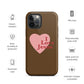 I Love Jesus - Chocolate - Tough iPhone case for iPhone 11 Pro Max & Mini, 12 Pro Max & Mini, 13 Pro Max & Mini, 14 Pro Max & Mini - Creation Awaits