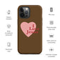 I Love Jesus - Chocolate - Tough iPhone case for iPhone 11 Pro Max & Mini, 12 Pro Max & Mini, 13 Pro Max & Mini, 14 Pro Max & Mini - Creation Awaits