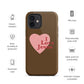 I Love Jesus - Chocolate - Tough iPhone case for iPhone 11 Pro Max & Mini, 12 Pro Max & Mini, 13 Pro Max & Mini, 14 Pro Max & Mini - Creation Awaits