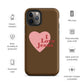 I Love Jesus - Chocolate - Tough iPhone case for iPhone 11 Pro Max & Mini, 12 Pro Max & Mini, 13 Pro Max & Mini, 14 Pro Max & Mini - Creation Awaits