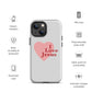 I Love Jesus - Whisper - Tough iPhone case for iPhone 11 Pro Max & Mini, 12 Pro Max & Mini, 13 Pro Max & Mini, 14 Pro Max & Mini - Creation Awaits