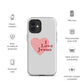 I Love Jesus - Whisper - Tough iPhone case for iPhone 11 Pro Max & Mini, 12 Pro Max & Mini, 13 Pro Max & Mini, 14 Pro Max & Mini - Creation Awaits