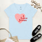 I Love Jesus Women’s recycled v-neck t-shirt - Creation Awaits