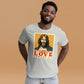 Jesus - All you Need is Love Unisex t-shirt - Creation Awaits