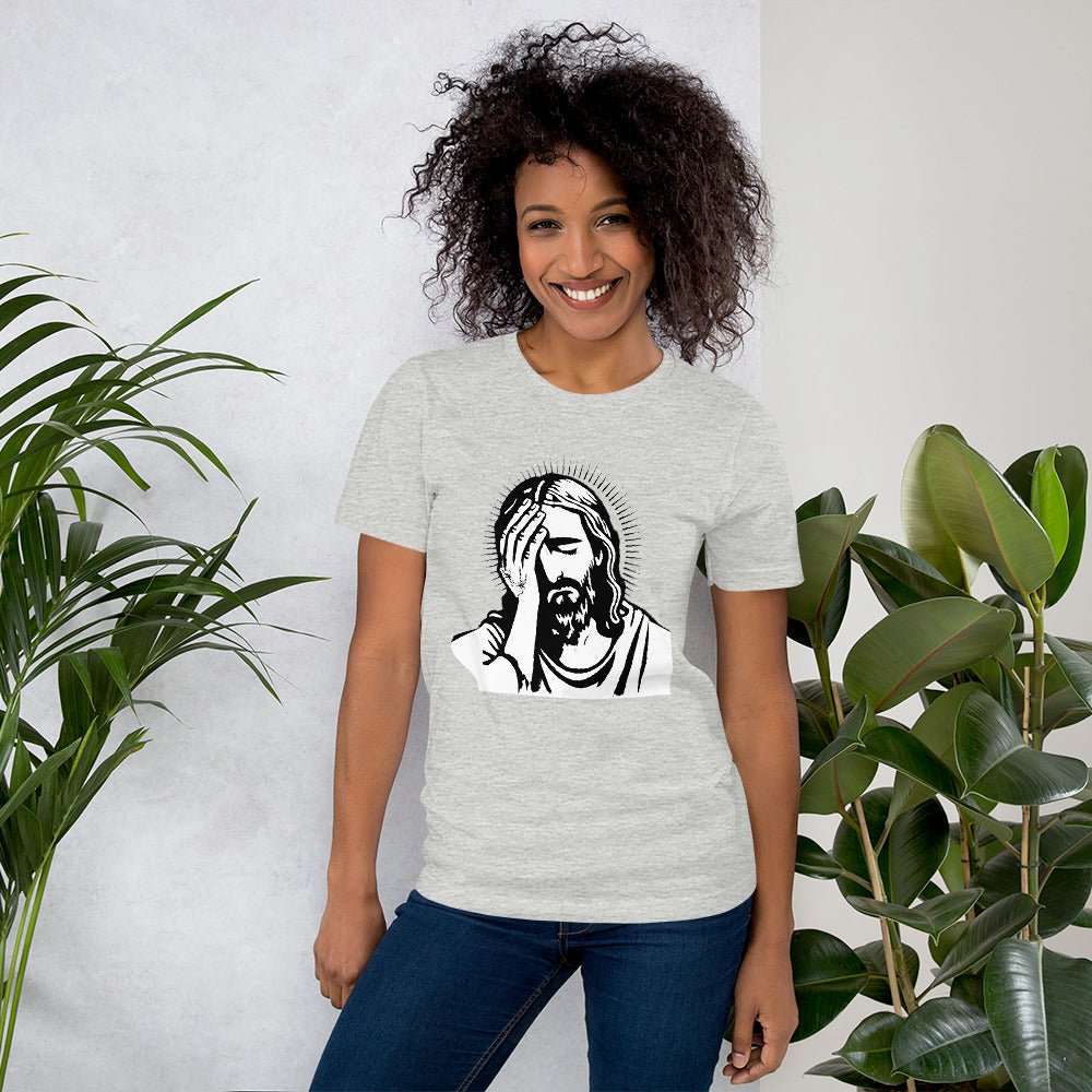 Jesus Facepalm - Unisex t-shirt - Creation Awaits