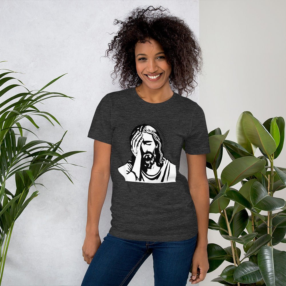 Jesus Facepalm - Unisex t-shirt - Creation Awaits