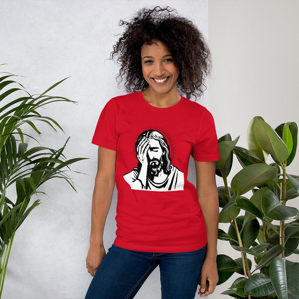 Jesus Facepalm - Unisex t-shirt - Creation Awaits