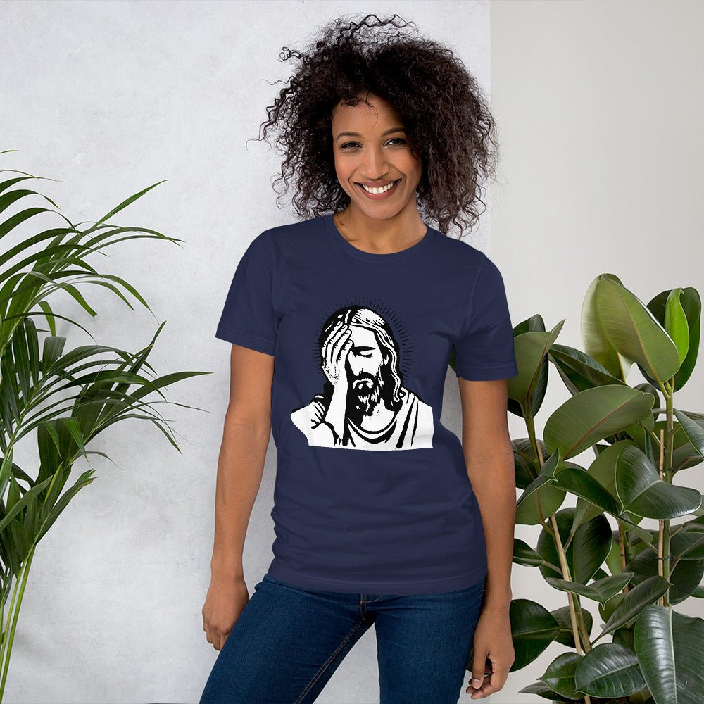 Jesus Facepalm - Unisex t-shirt - Creation Awaits