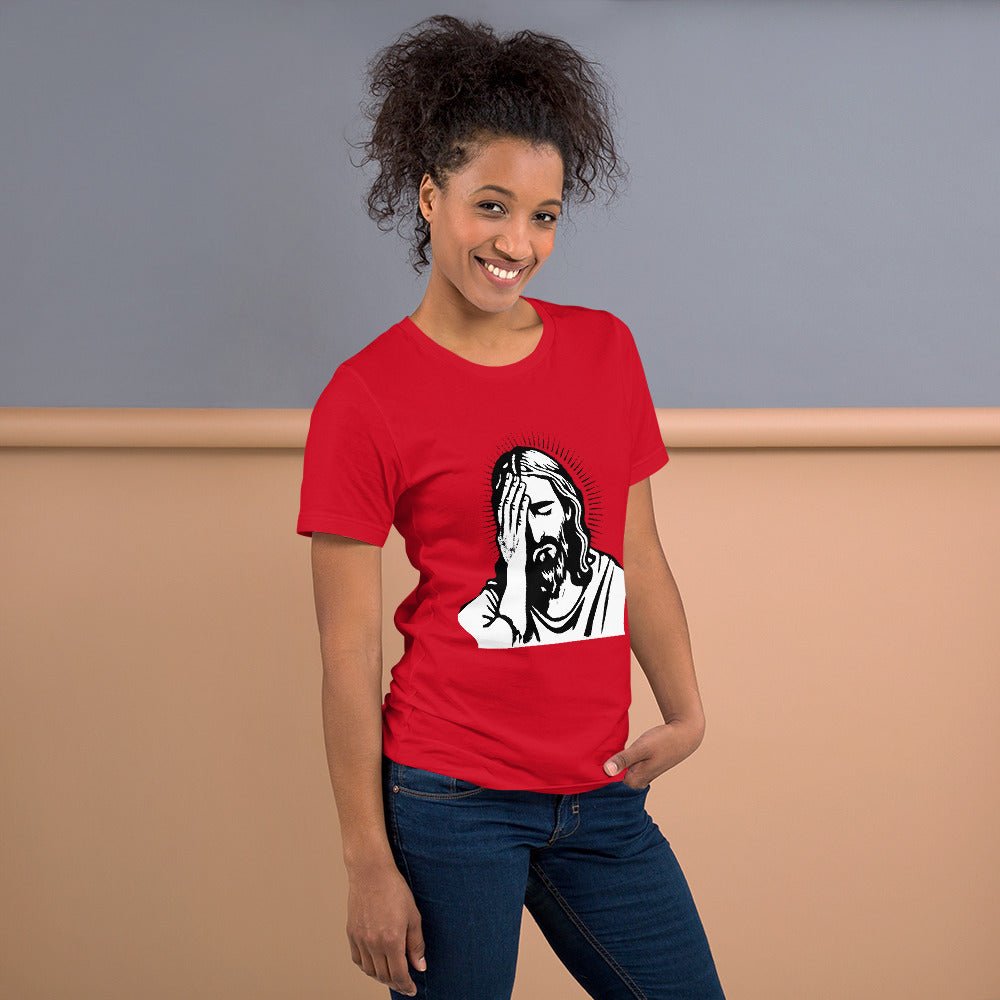 Jesus Facepalm - Unisex t-shirt - Creation Awaits