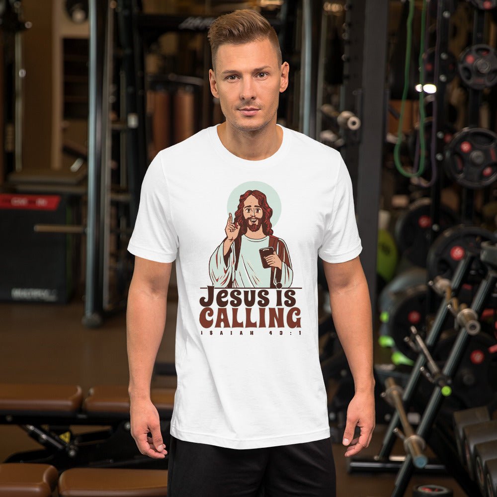 Jesus is Calling Unisex t-shirt - Creation Awaits