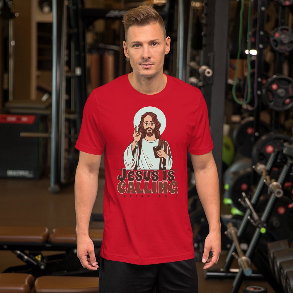 Jesus is Calling Unisex t-shirt - Creation Awaits