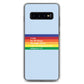 Philippians 4:13 - Blue - Samsung Case for Galaxy S10, S10+, S10e, S20, S20 FE, S20 Plus, S20 Ultra, S21, S21 Plus, S21 Ultra, S21 - Creation Awaits