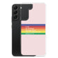 Philippians 4:13 - Pink - Samsung Case for Galaxy S10, S10+, S10e, S20, S20 FE, S20 Plus, S20 Ultra, S21, S21 Plus, S21 Ultra, S21 - Creation Awaits