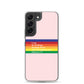 Philippians 4:13 - Pink - Samsung Case for Galaxy S10, S10+, S10e, S20, S20 FE, S20 Plus, S20 Ultra, S21, S21 Plus, S21 Ultra, S21 - Creation Awaits