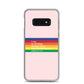 Philippians 4:13 - Pink - Samsung Case for Galaxy S10, S10+, S10e, S20, S20 FE, S20 Plus, S20 Ultra, S21, S21 Plus, S21 Ultra, S21 - Creation Awaits