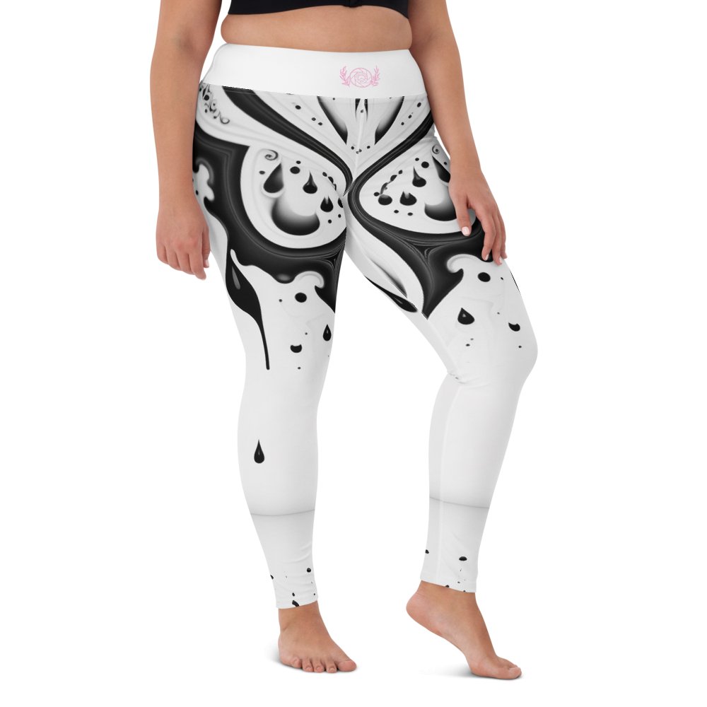 HDE Trendy Design Workout Leggings Fun Fashion Graphic Printed Cute  Patterns Get Lit S - Walmart.com